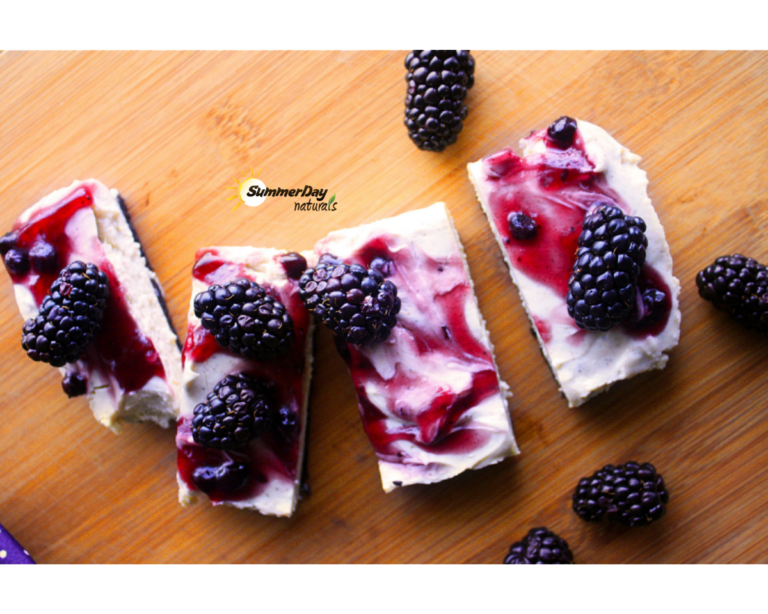 Blackberry ‘Cheese’ Bites