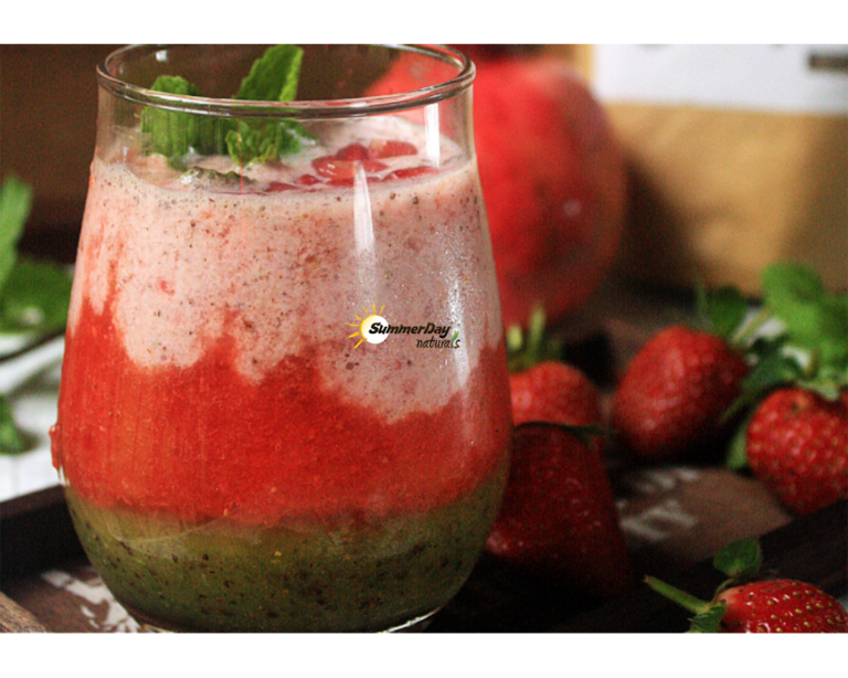 Layered Christmas Smoothie