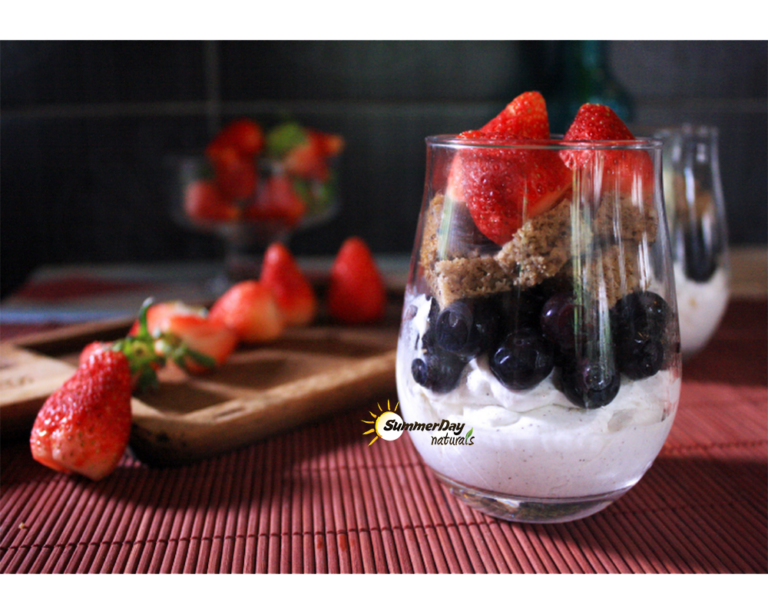 Berry Trifle with Vanilla Cake