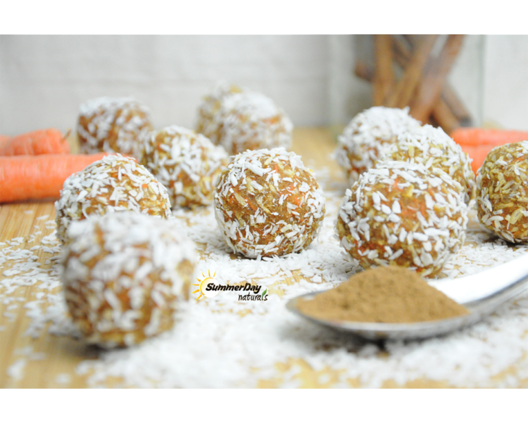 Raw Carrot Cake Balls