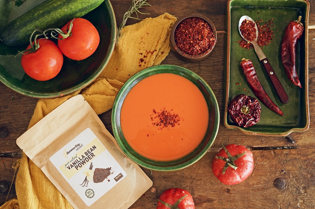 Spicy Gazpacho – Summer Day Naturals – Raw Natural Products