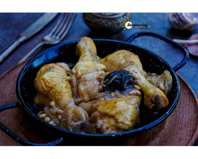 Cinnamon Chicken Legs with Prunes